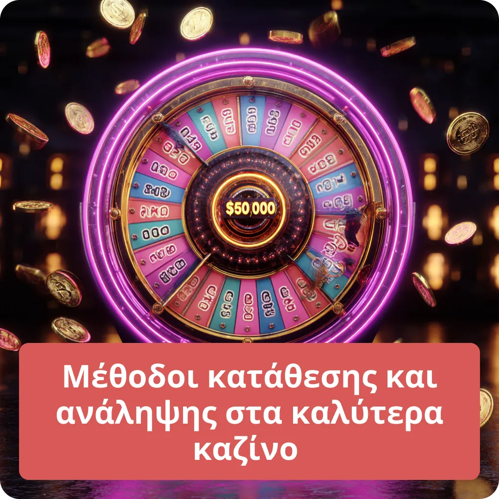 Μέθοδοι κατάθεσης και ανάληψης στα καλύτερα καζίνο 