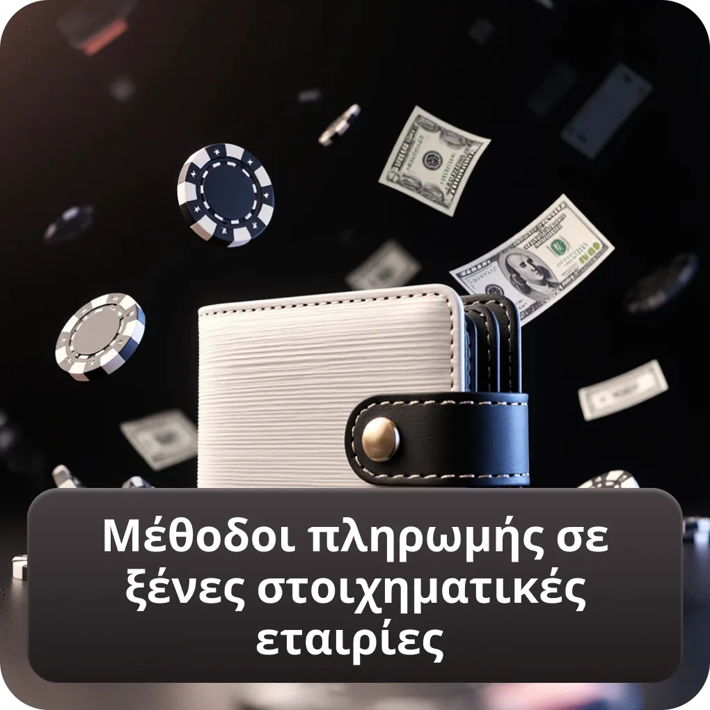Μέθοδοι πληρωμής σε ξένες στοιχηματικές εταιρίες