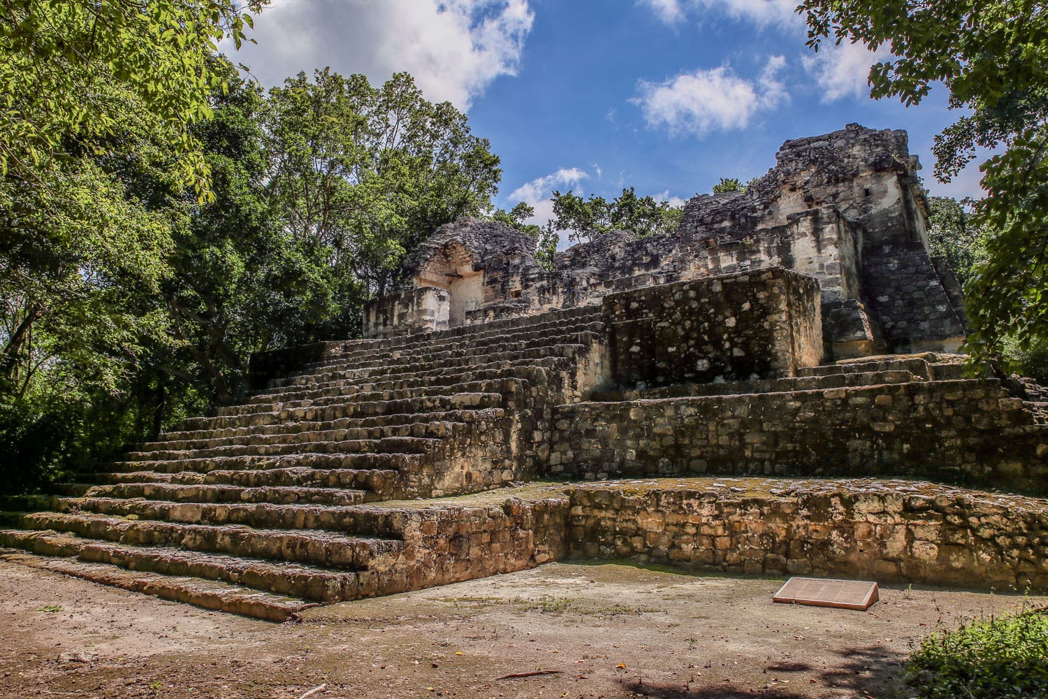 Calakmul Ruins in Mexico
