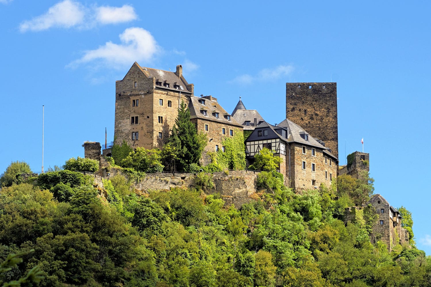 Castle Schoenburg Oberwesel, Germany