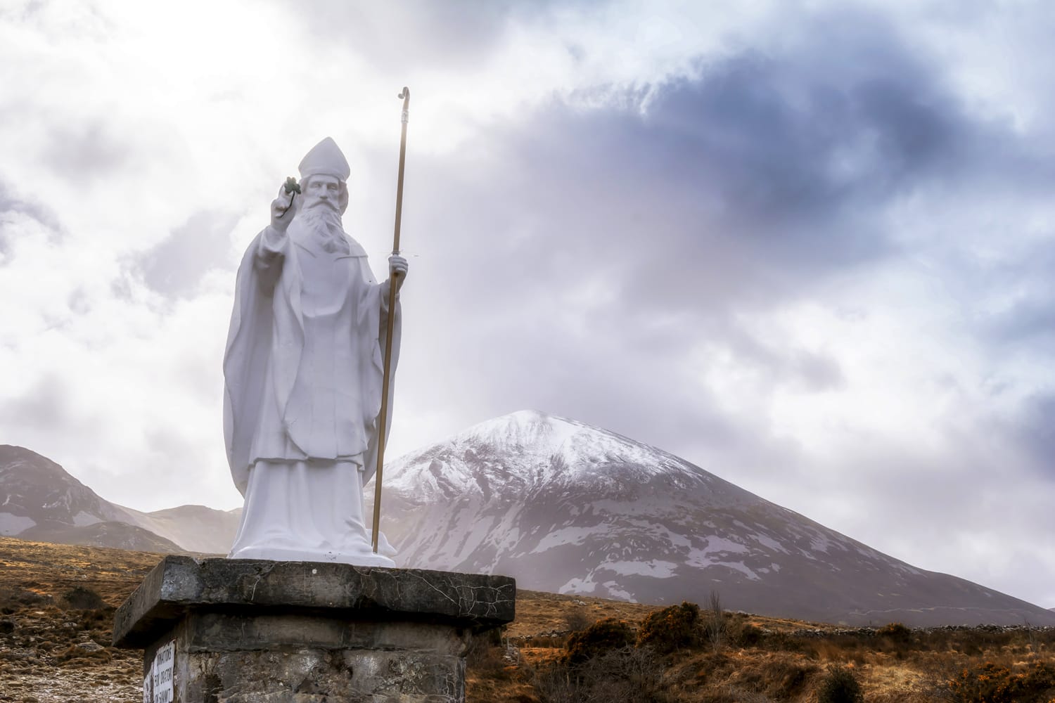 Βουνό Croagh Patrick στη Δημοκρατία της Ιρλανδίας