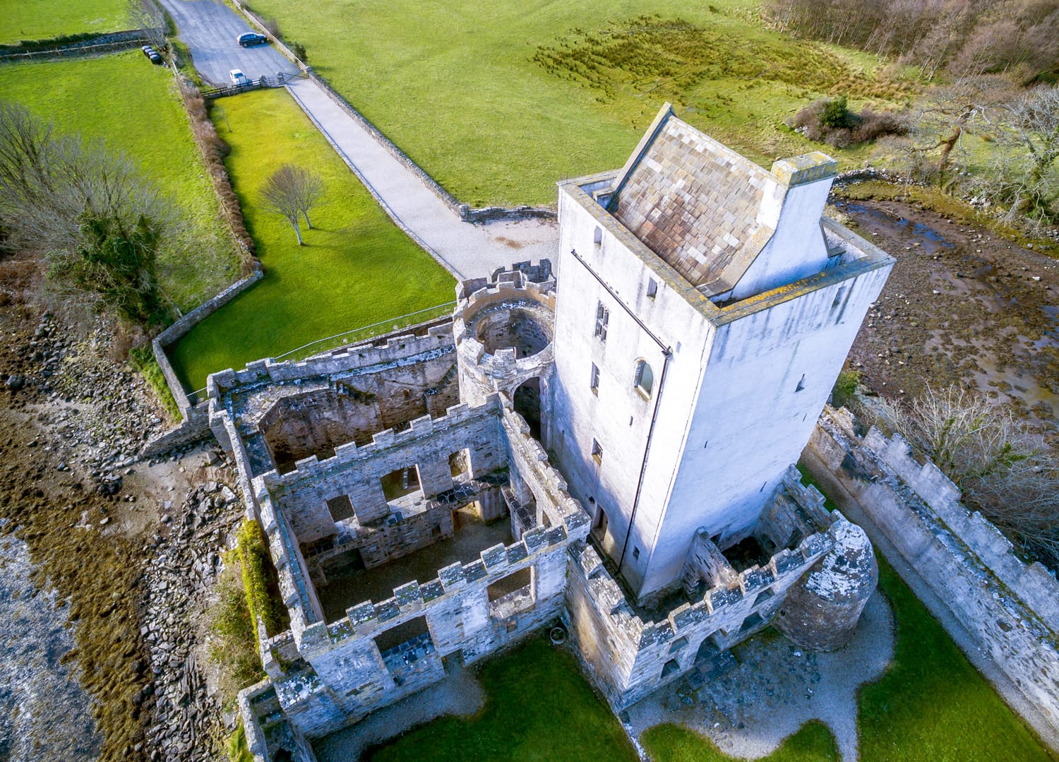 Doe Castle in Ireland