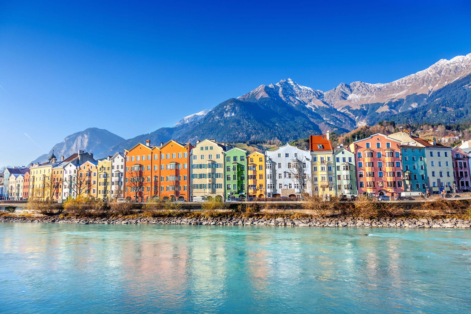 Innsbruck cityscape, Austria.