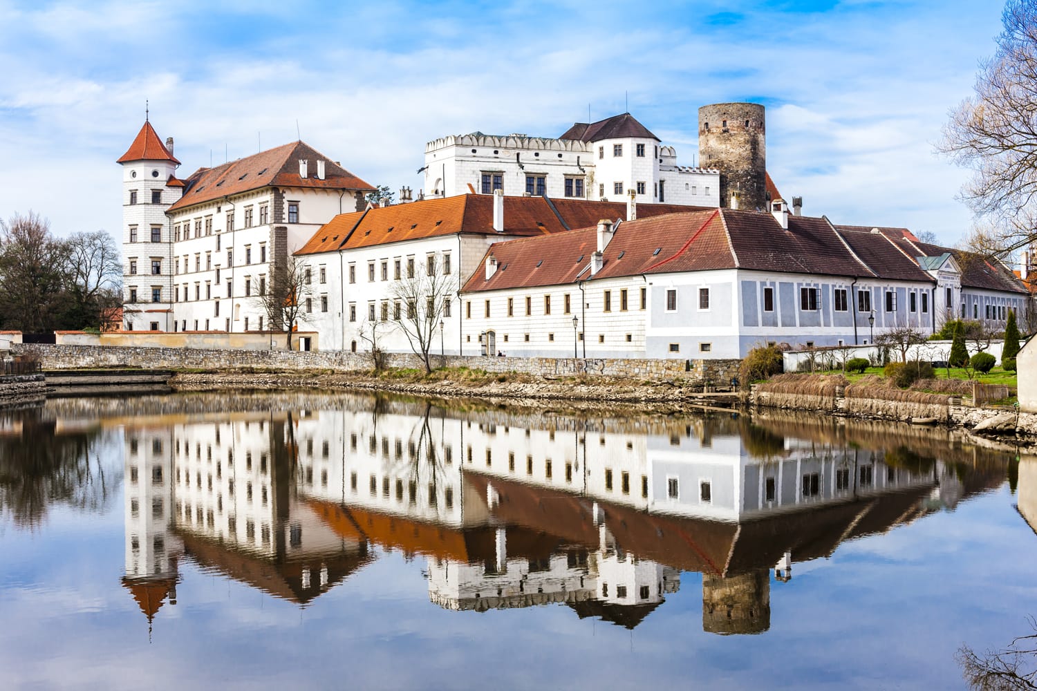 κάστρο και παλάτι Jindrichuv Hradec, Δημοκρατία της Τσεχίας