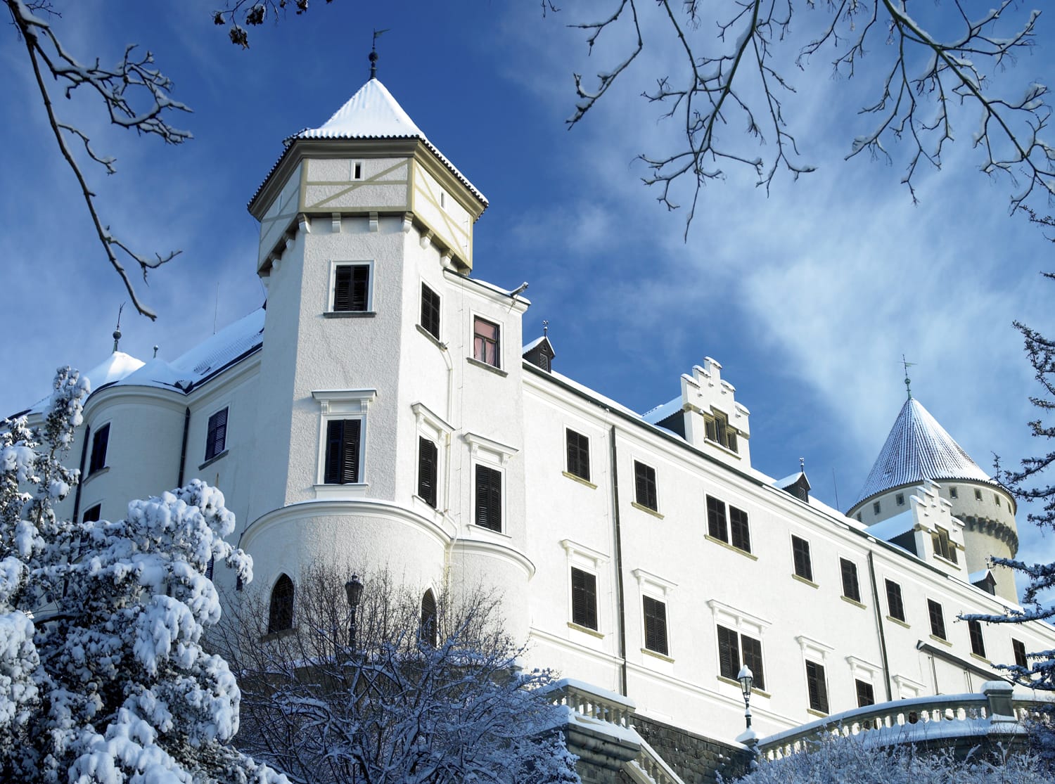 Κάστρο κάνναβης το χειμώνα, Δημοκρατία της Τσεχίας