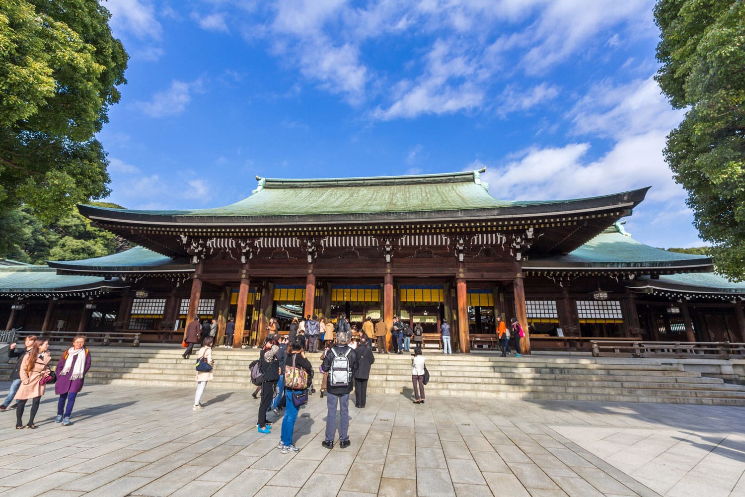 Ναός Meiji, που βρίσκεται στη Shibuya, Τόκιο, Ιαπωνία