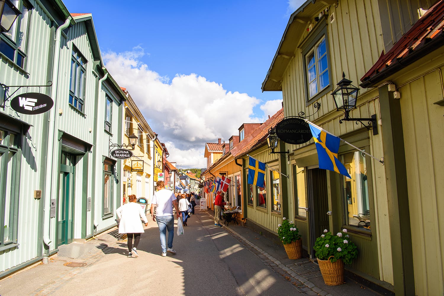 Αρχιτεκτονική της Sigtuna, της παλαιότερης πόλης της Σουηδίας, που ιδρύθηκε το 980