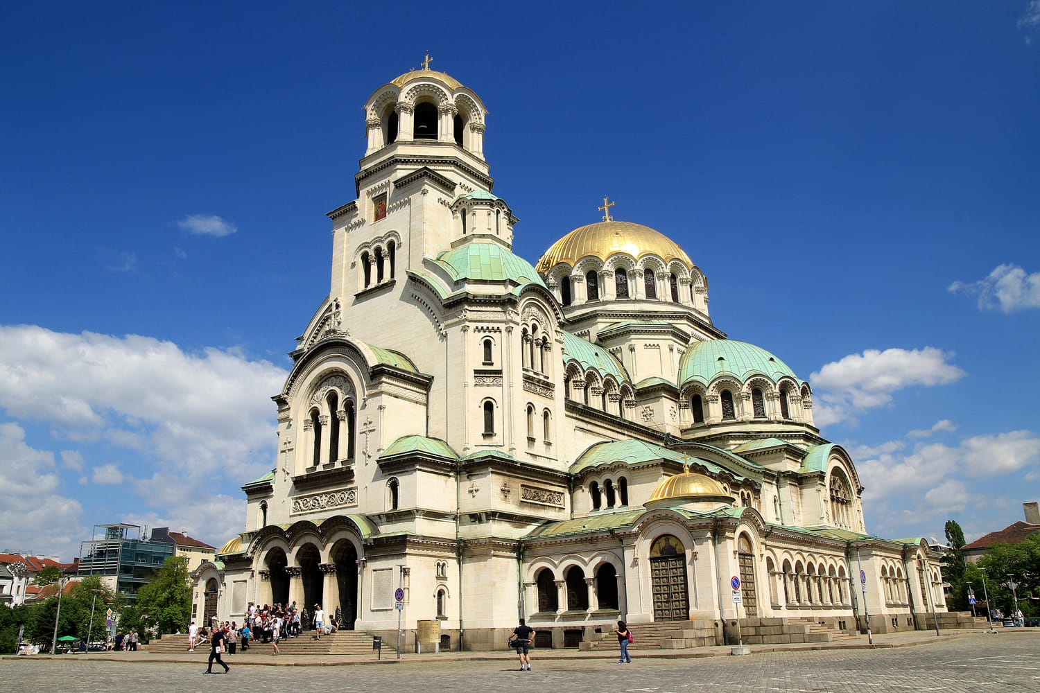 Orthodox church in Sofia Bulgaria