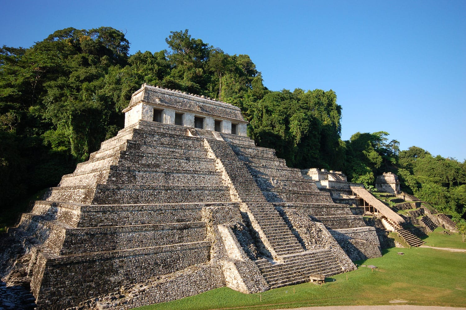 Palenque Mayan ruins in Chiapas Mexico