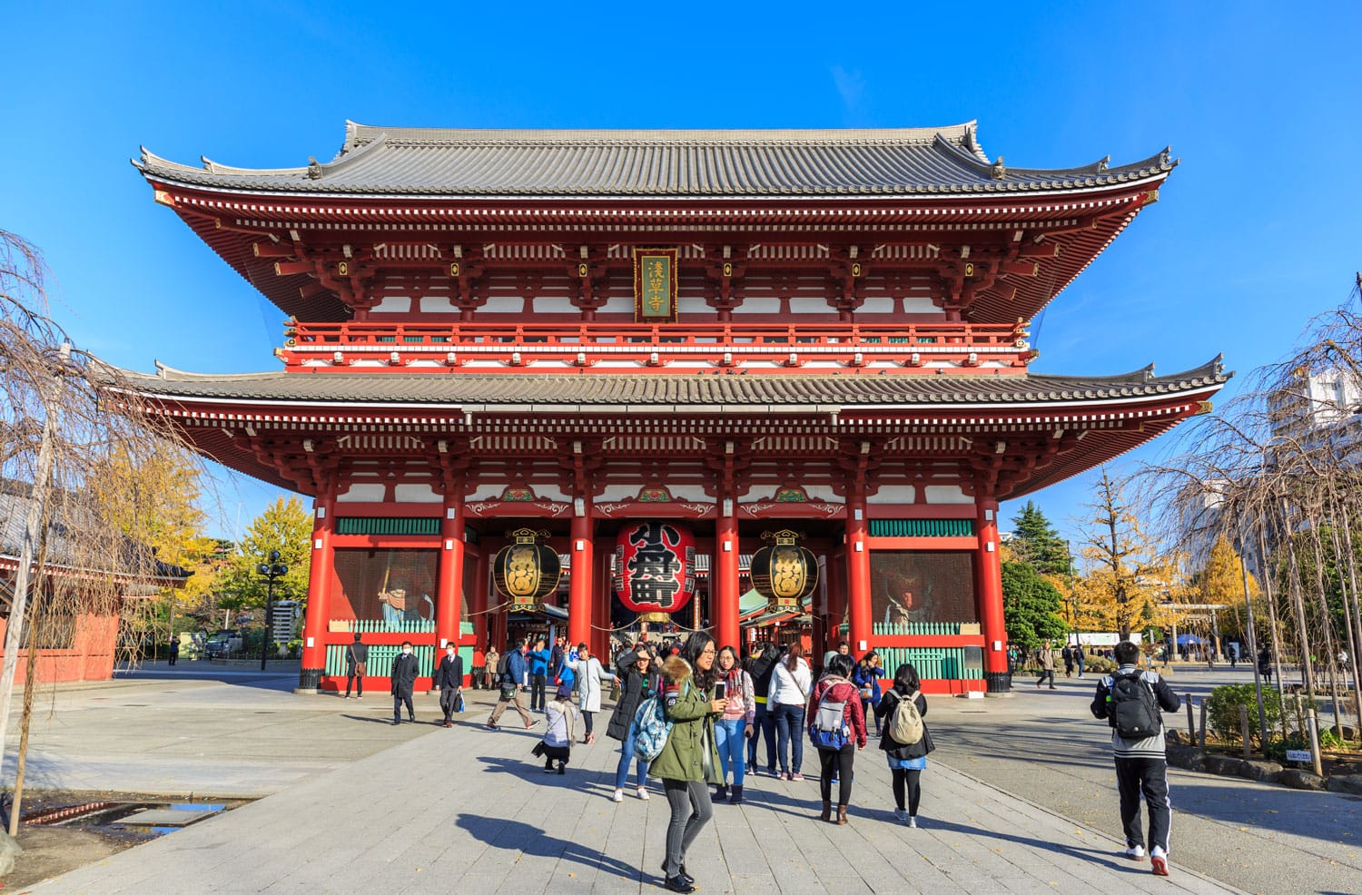 Ο βουδιστικός ναός Senso-ji στην Ιαπωνία