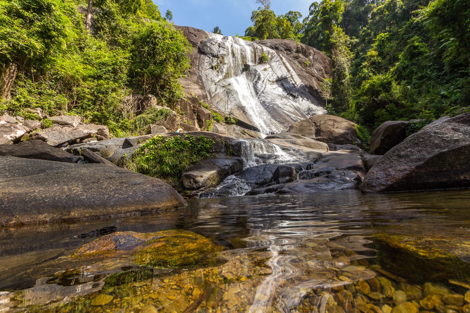 Seven Wells Waterfall in Langkawi, Malaysia