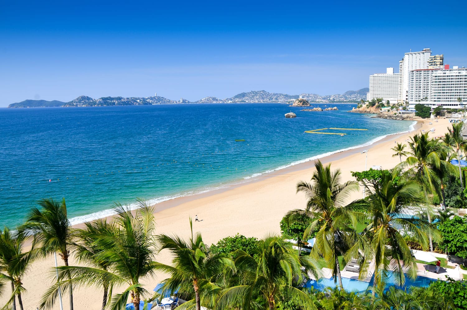 Acapulco Beach in Mexico