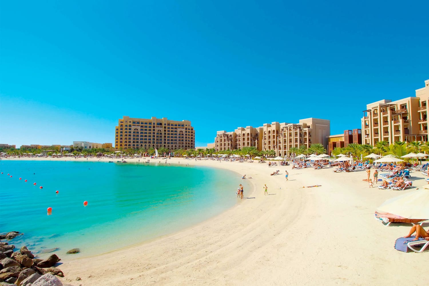 Ιδιωτική παραλία Double Tree by Hilton Resort and Spa στο Ras Al Khaimah, ΗΑΕ