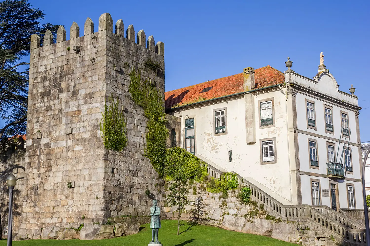 astle Maralha Fernandina in the historical center of Porto, Portugal