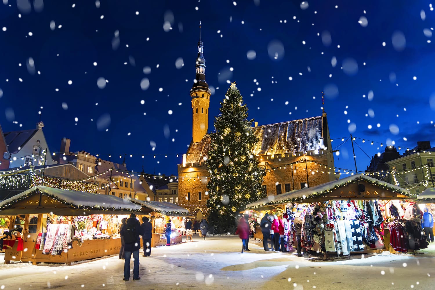 Χριστουγεννιάτικη αγορά στο Ταλίν, Εσθονία