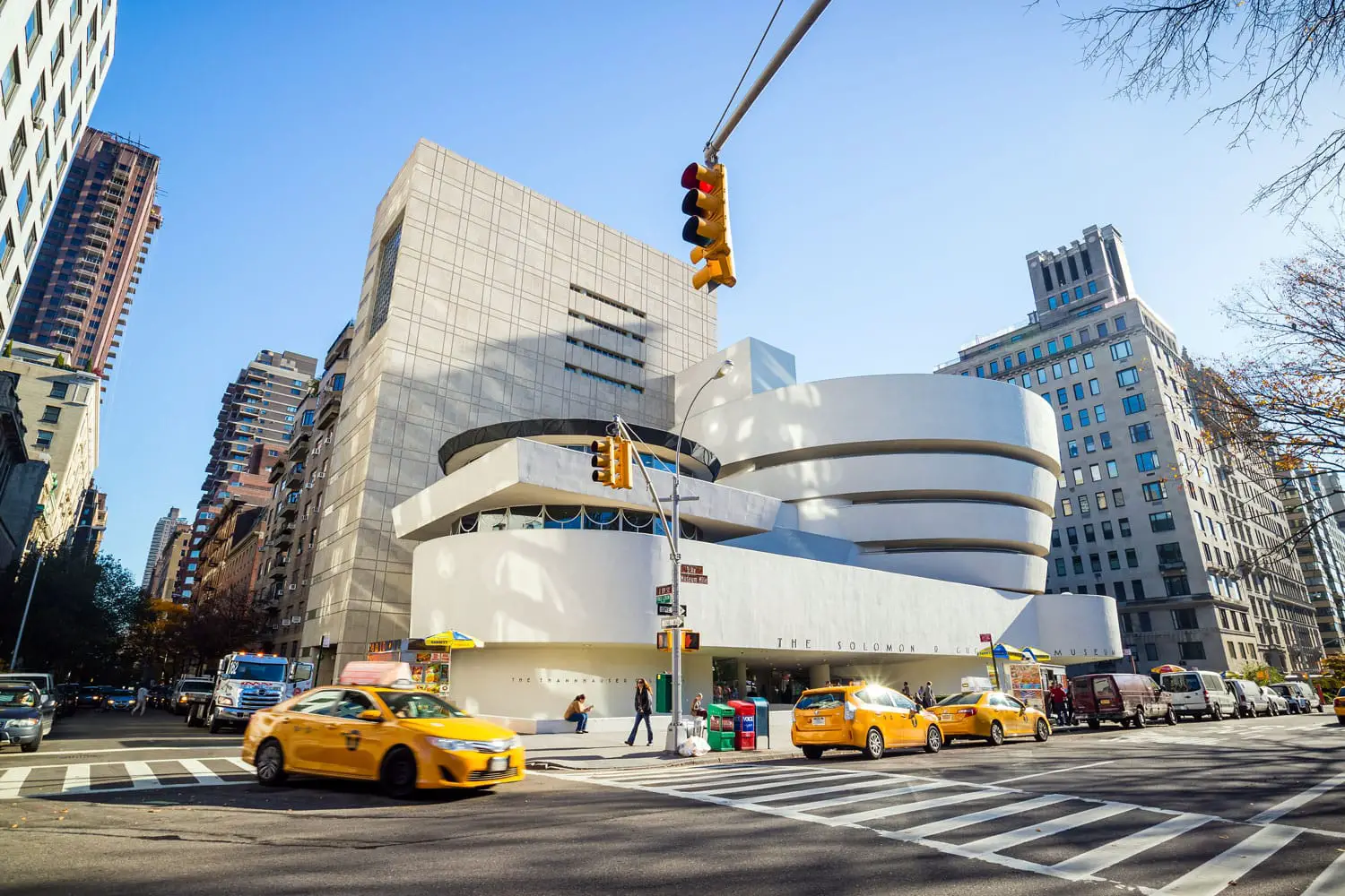 The Solomon R. Guggenheim Museum of modern and contemporary art in New York City