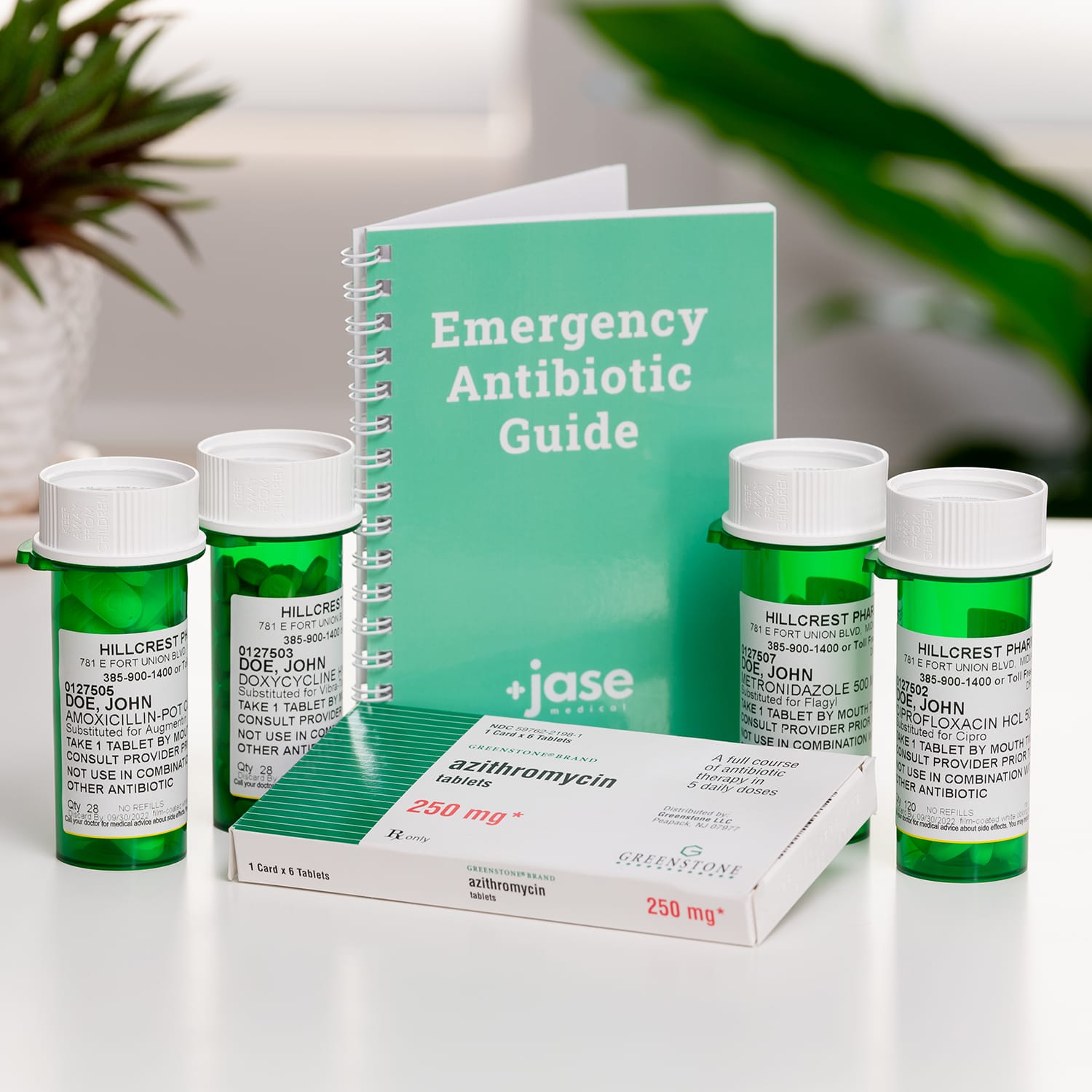 Κιτ αντιβιοτικών έκτακτης ανάγκης Jase Case