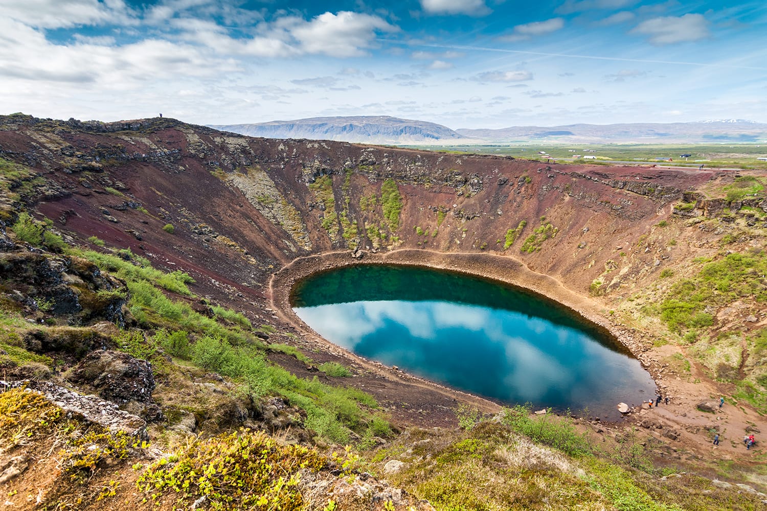 Kerid Crater in Iceland