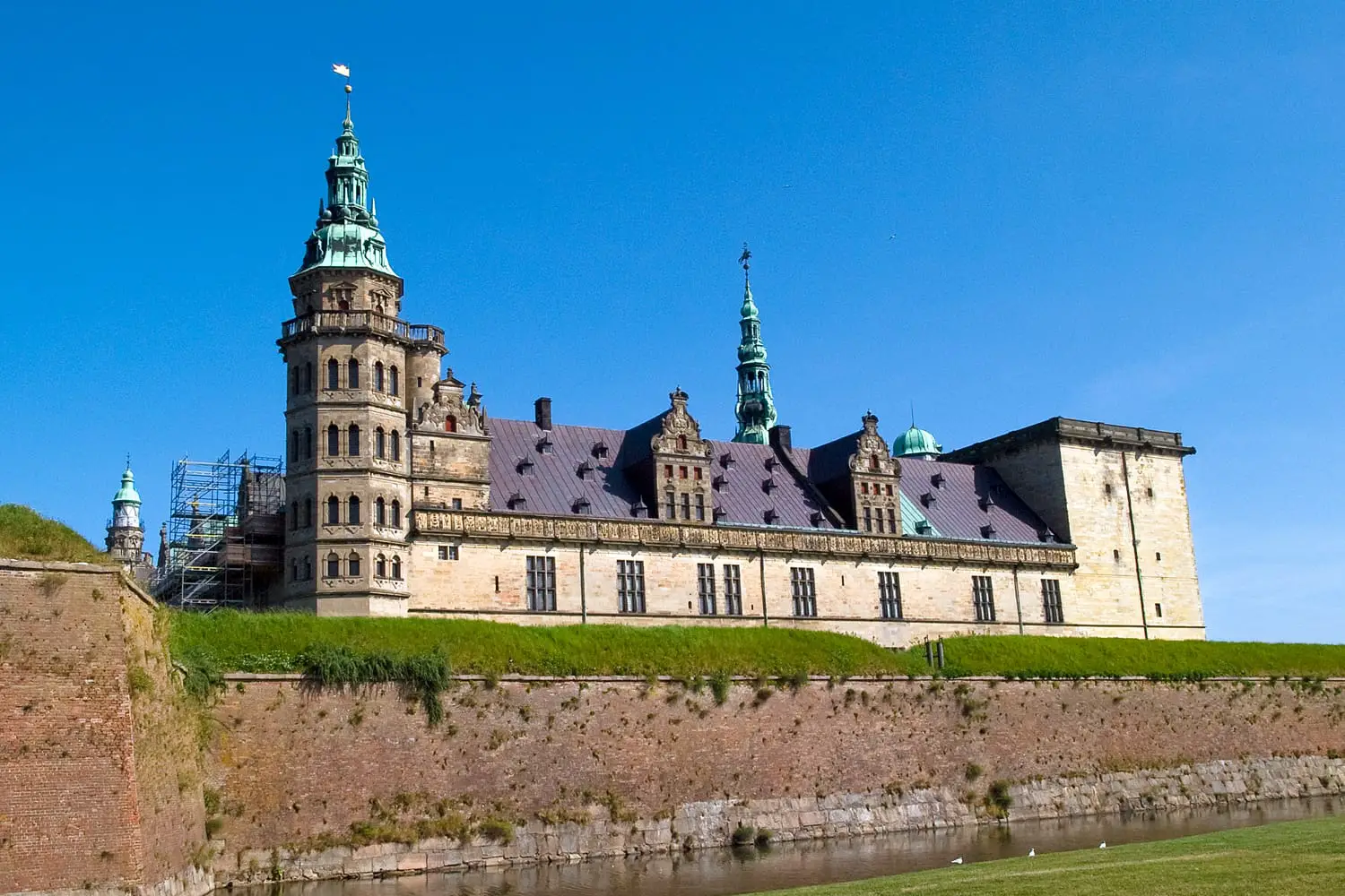 Kronborg Castle of Hamlet by William Shakespeare Elsinore Helsingor Denmark