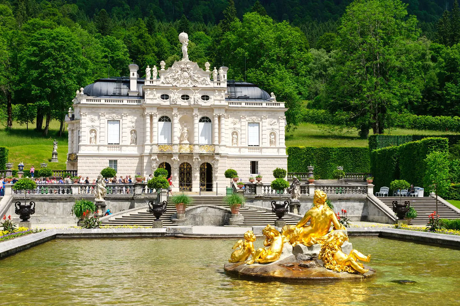 Παλάτι Linderhof στη Γερμανία