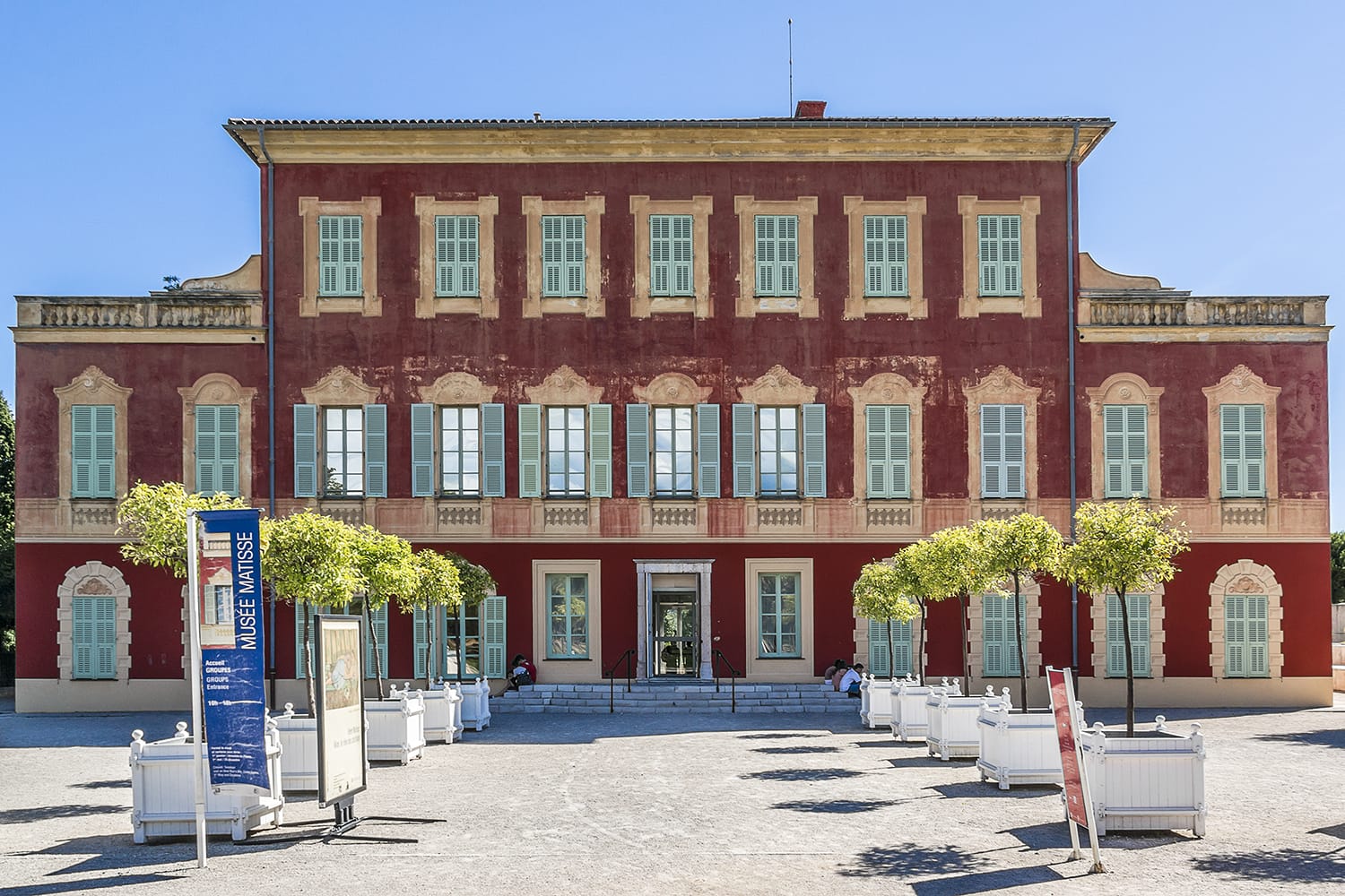 Matisse museum (Musee Matisse de Nice) in Villa des Arenes