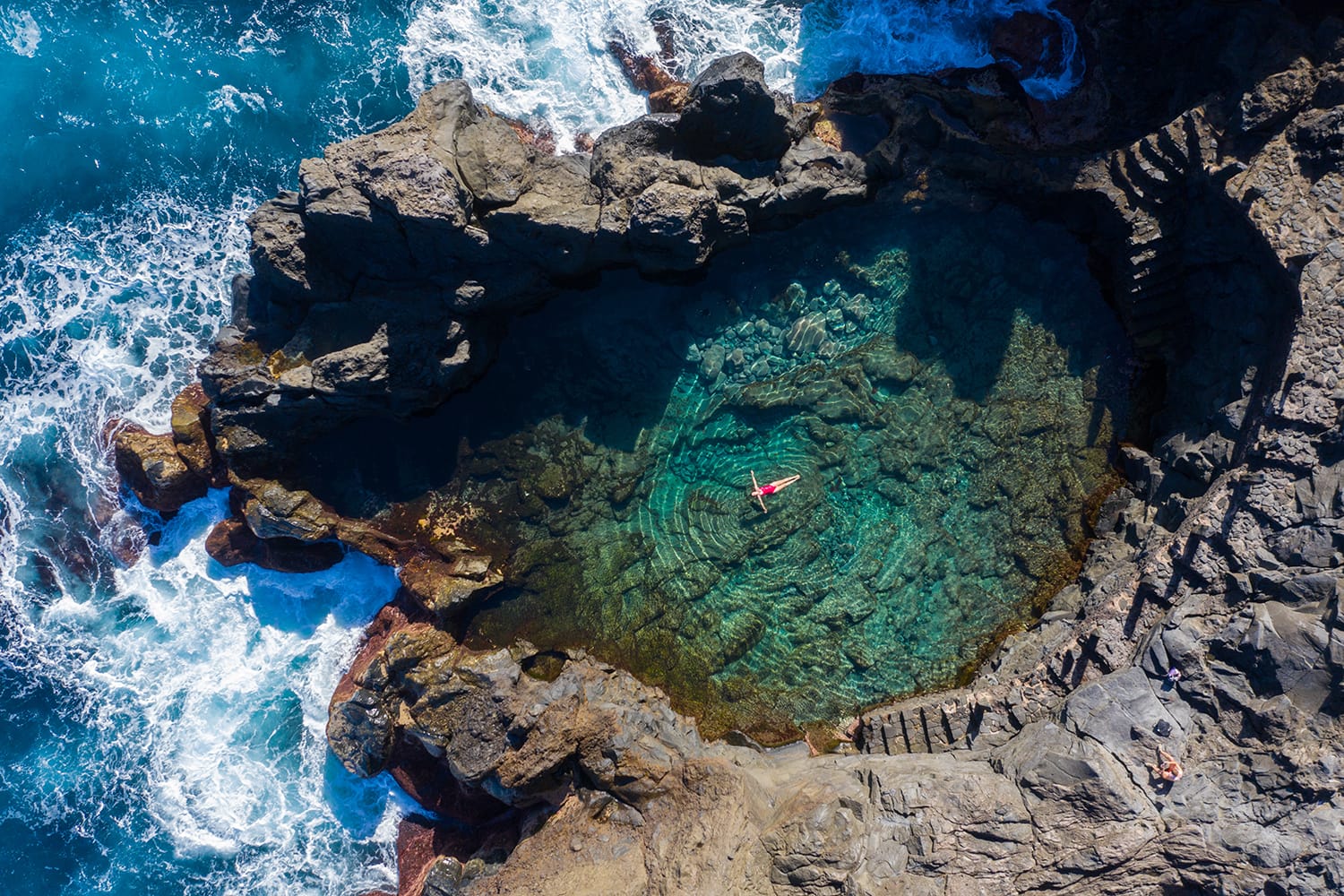 Natural pool on Tenerife, Canary Islands