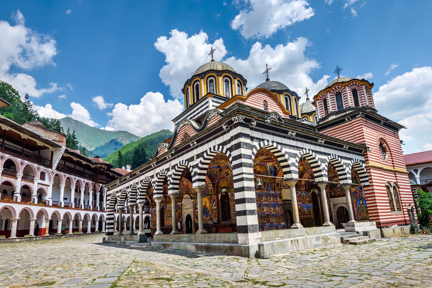 Μοναστήρι Rila, ένα διάσημο μοναστήρι στη Βουλγαρία.