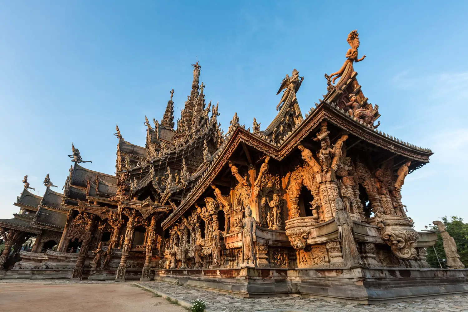 Sanctuary of Truth at Pattaya Thailand