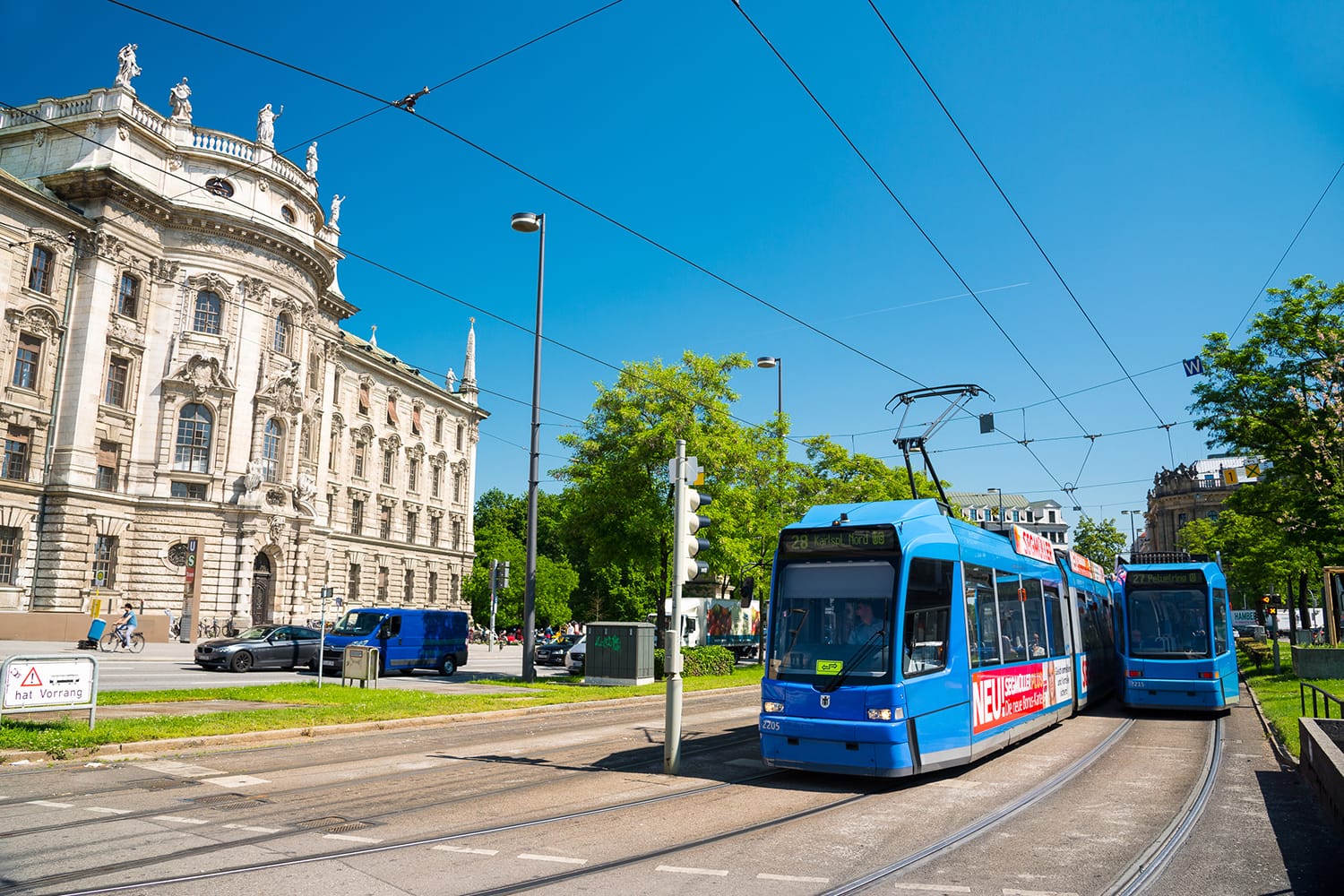 Tram in Munich, Germany