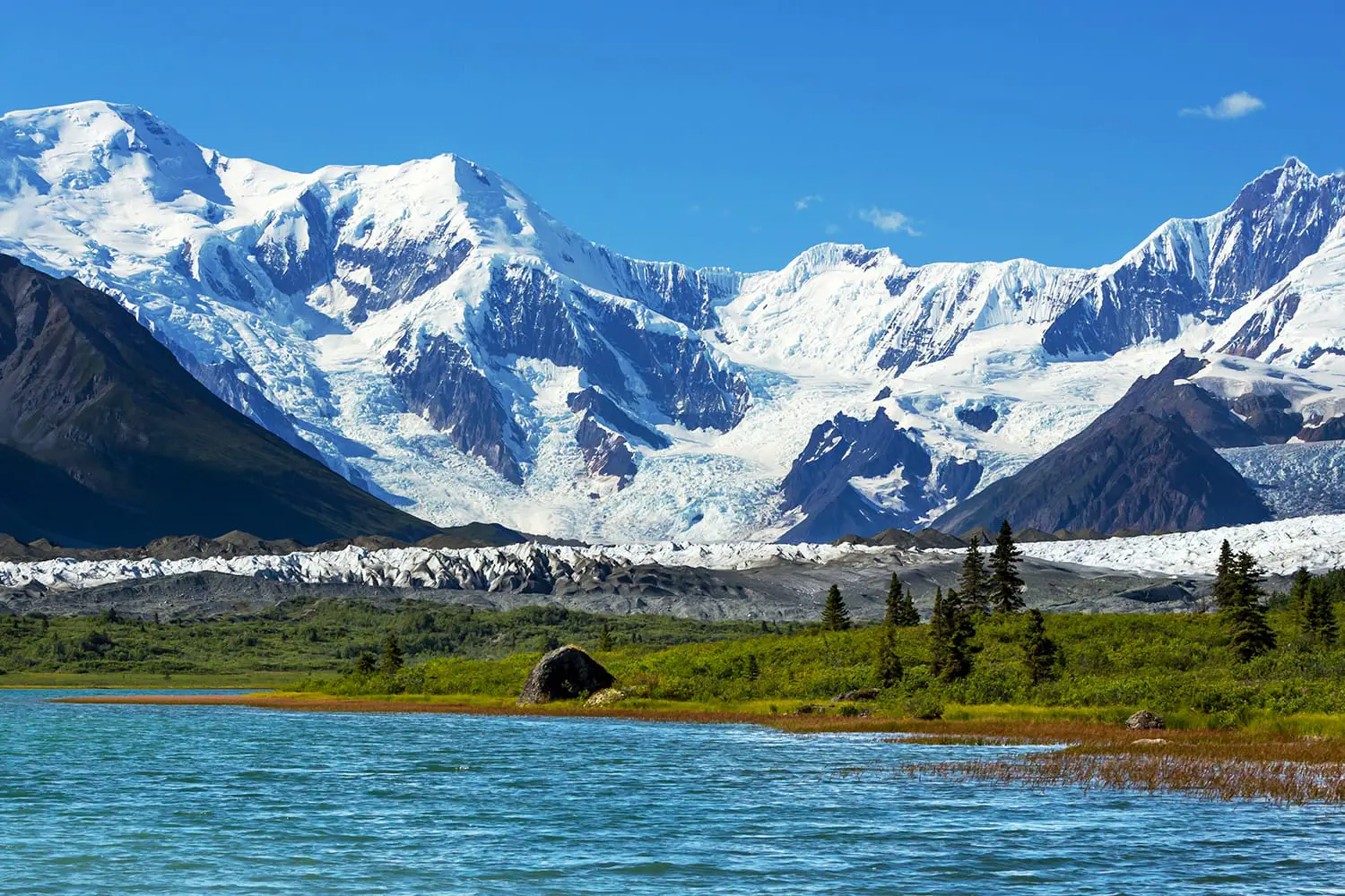 Wrangell-St. Elias National Park and Preserve, Alaska.