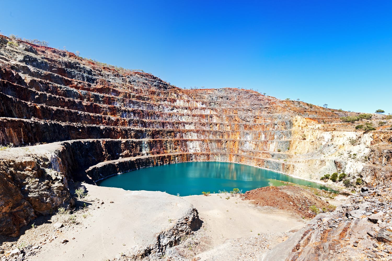 Mary Kathleen mine near Mount Isa in Australia