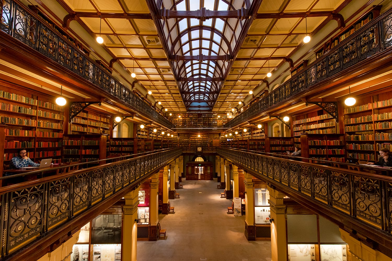 Mortlock Wing view at State Library of South Australia in Adelaide, Australia