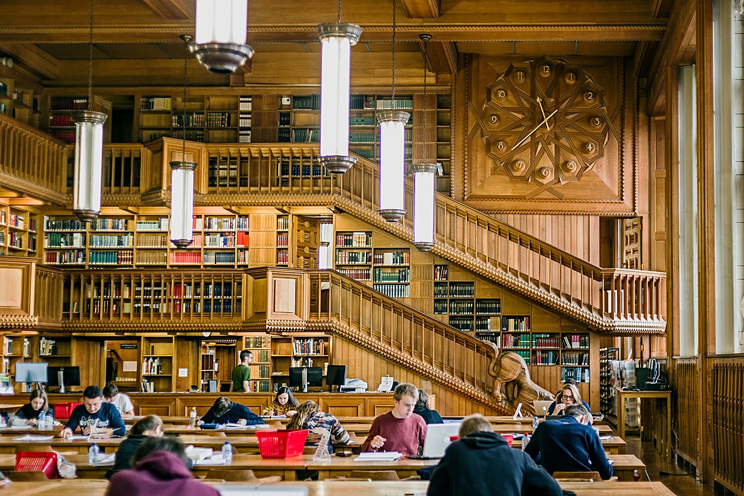 Library of the University in Leuven, Belgium 