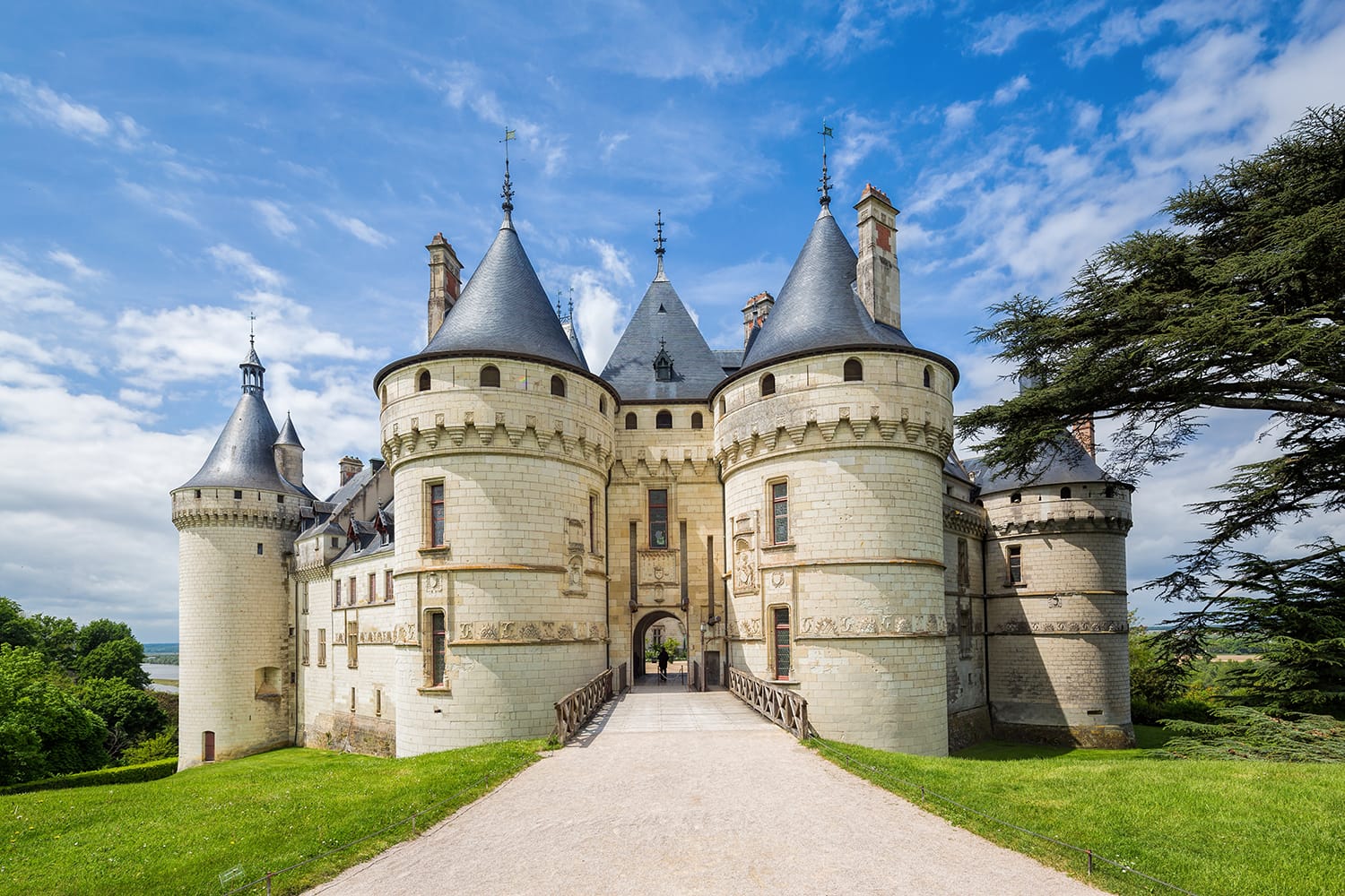 The Château de Chaumont castle in Chaumont-sur-Loire, Loir-et-Cher, France
