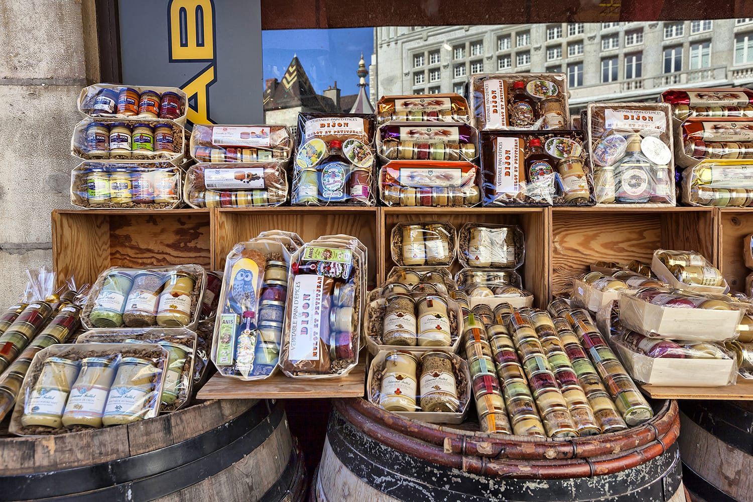 Κατάστημα που πουλά μουστάρδα στη Ντιζόν, Γαλλία