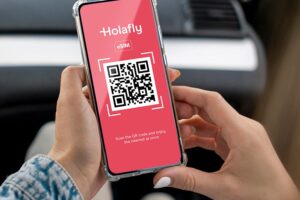 Holafly eSim on Smartphone