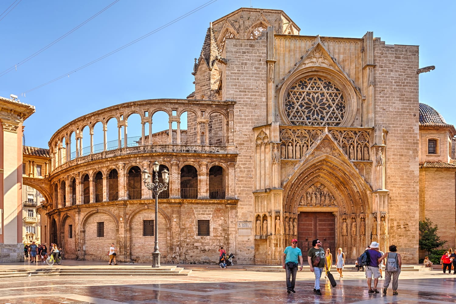 Καθεδρικός ναός της Βαλένθια στην πλατεία της Παναγίας στη Βαλένθια, Ισπανία
