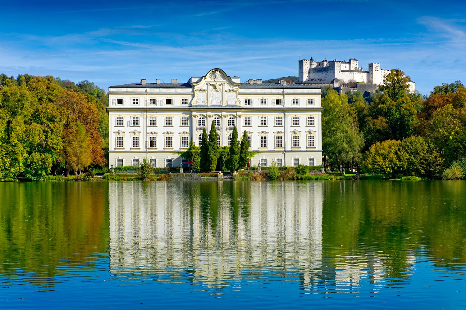 Leopoldskron Palace in Salzburg, Austria