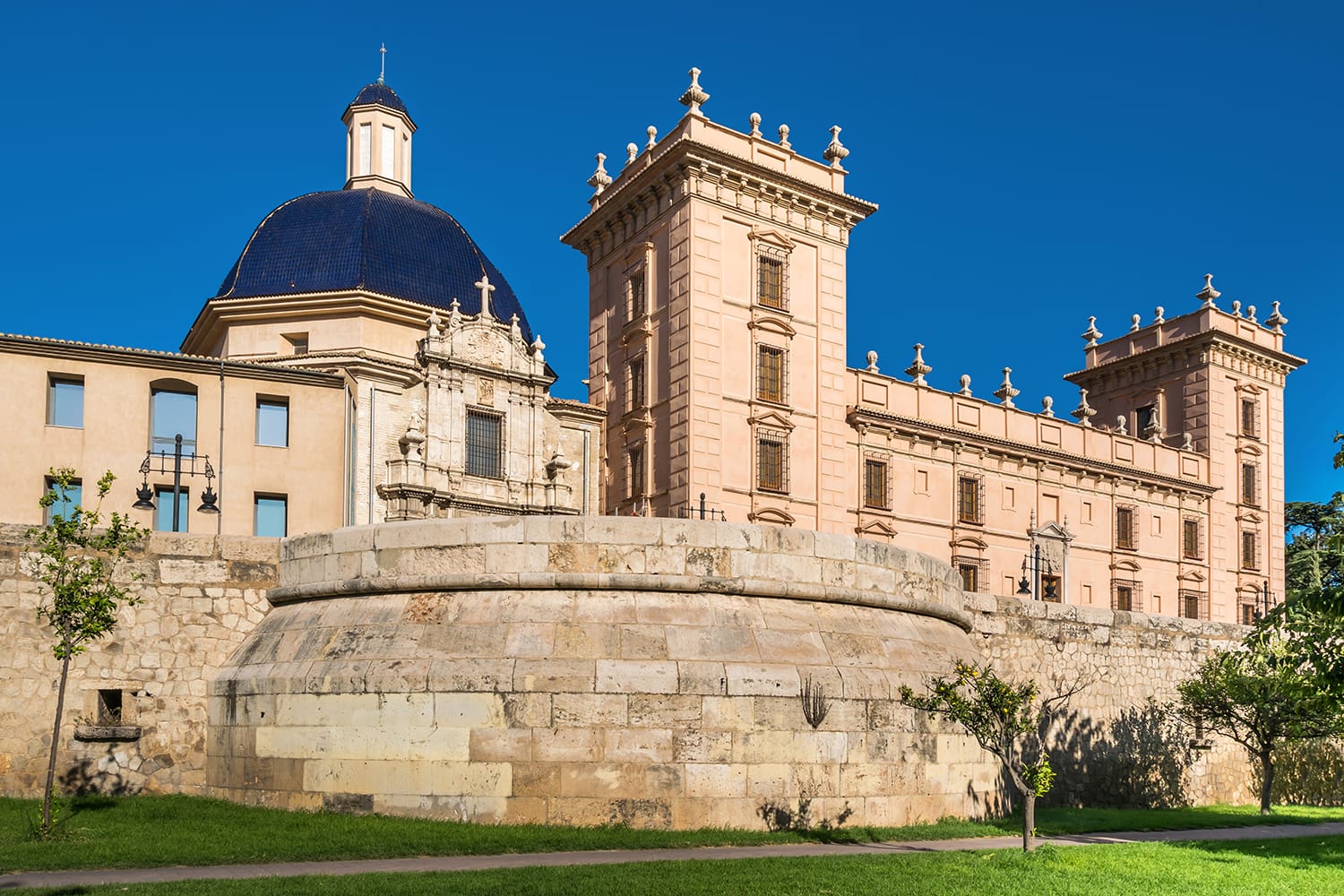 Παλάτι του Αγίου Πίου V που φιλοξενεί Μουσείο Καλών Τεχνών ή Museu de Belles Arts de Valencia Ισπανία