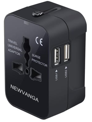 NEWVANGA International Travel Adapter 