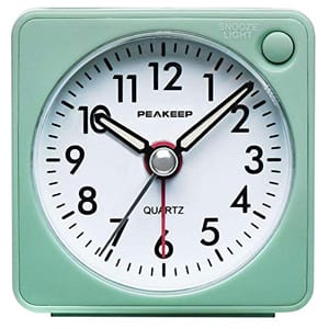 Peakeep Ultra Small Travel Alarm Clock