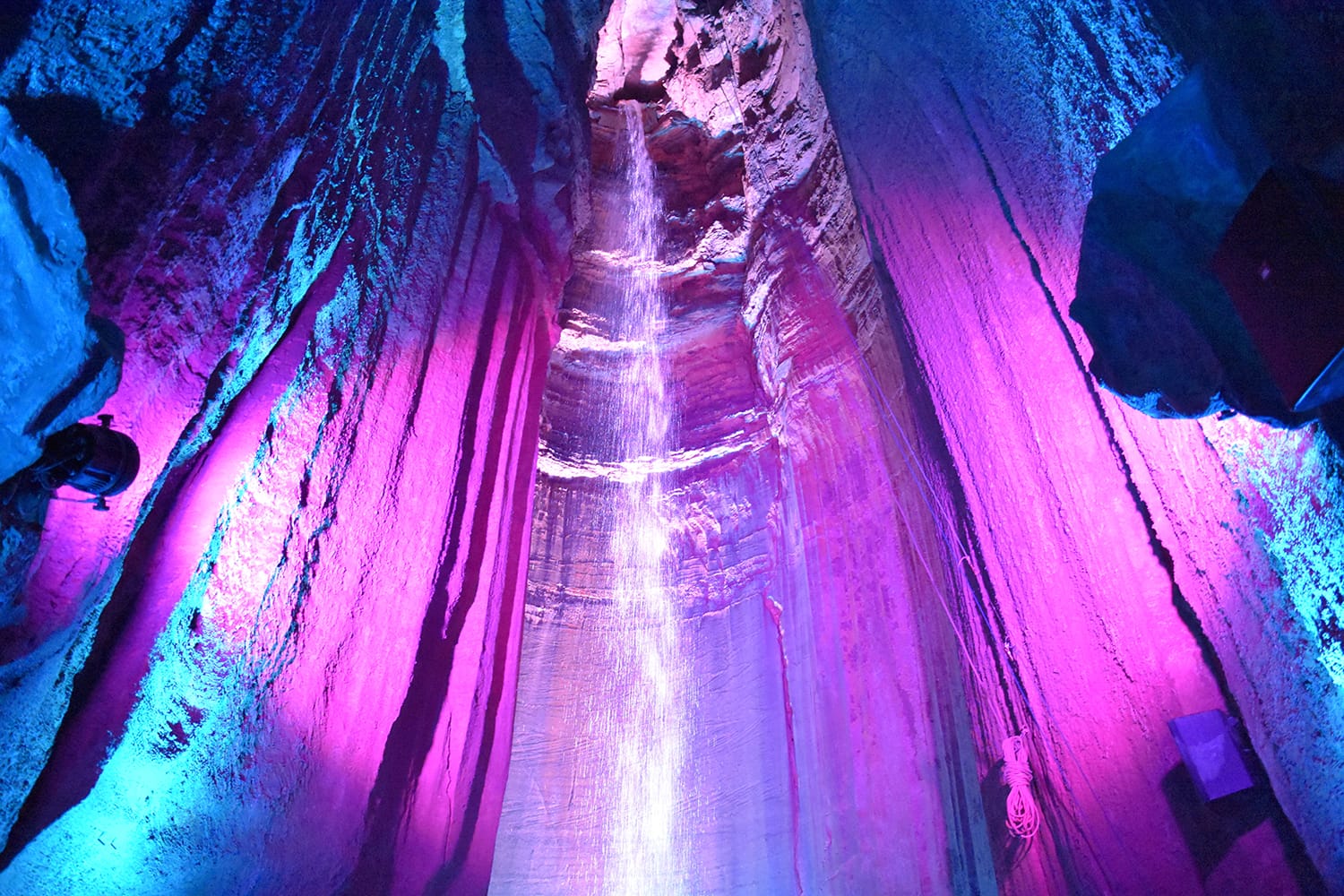 Ruby Falls in Chattanooga, Tennessee, USA