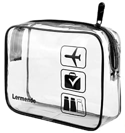 Τσάντα περιποίησης Lermende Εγκεκριμένη από την TSA