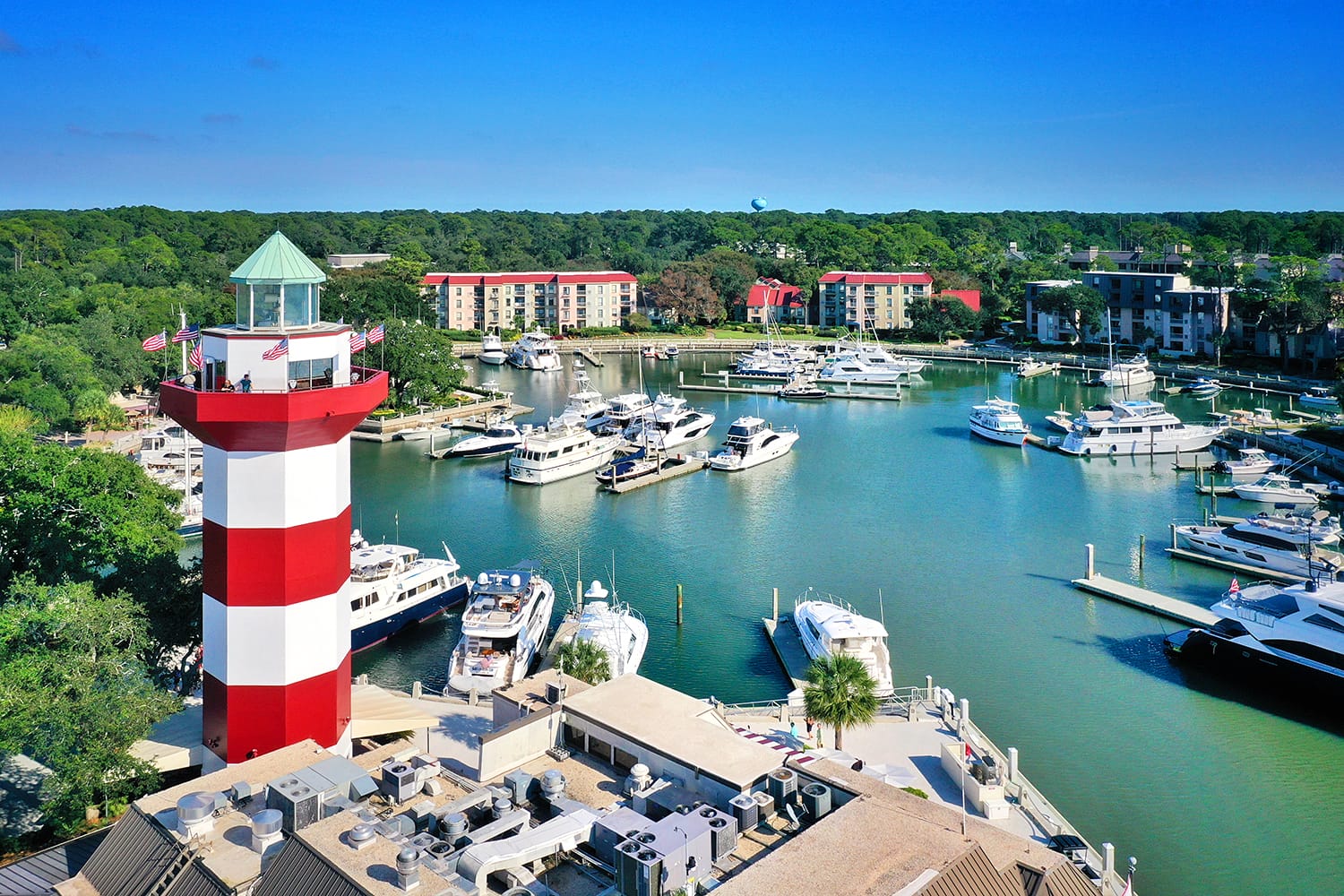 Harbour Town on Hilton Head Island in South Carolina, USA