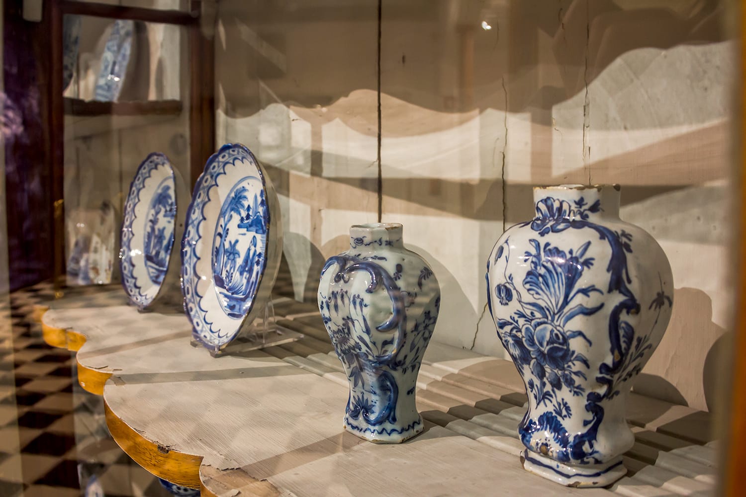 Royal Delft pottery manufacture museum in Rotterdam