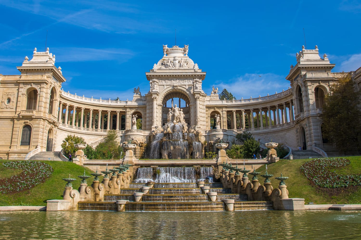 Palais Longchamp στη Μασσαλία, Γαλλία.