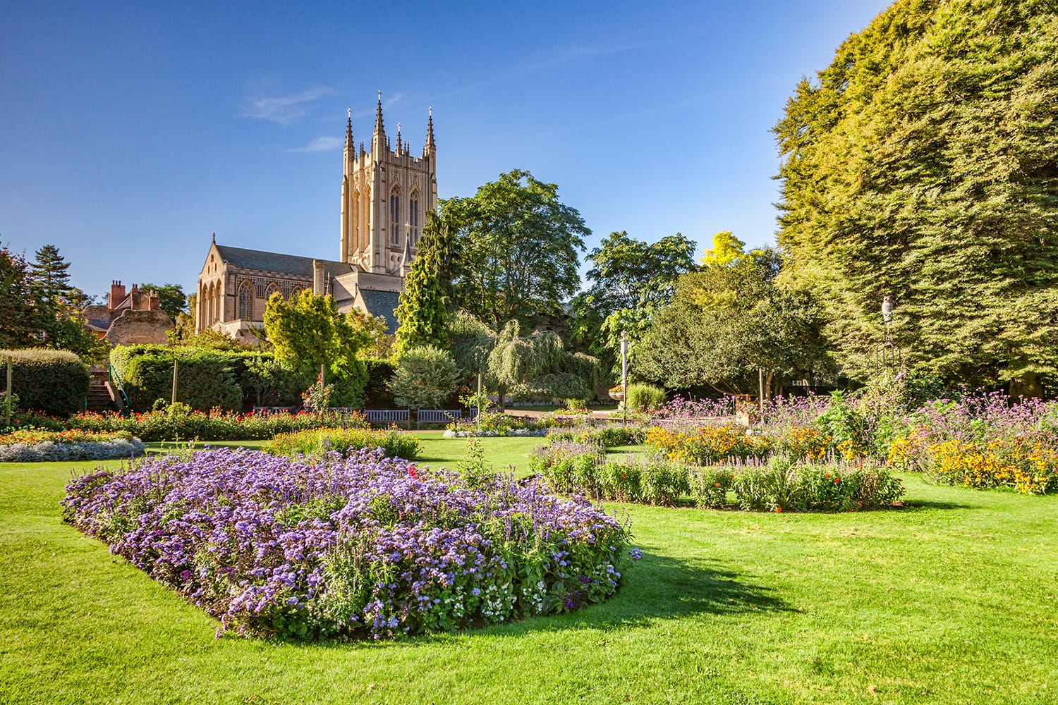 Bury St Edmunds Cathedral and Abbey Gardens, Cambridgeshire, Αγγλία, Ηνωμένο Βασίλειο