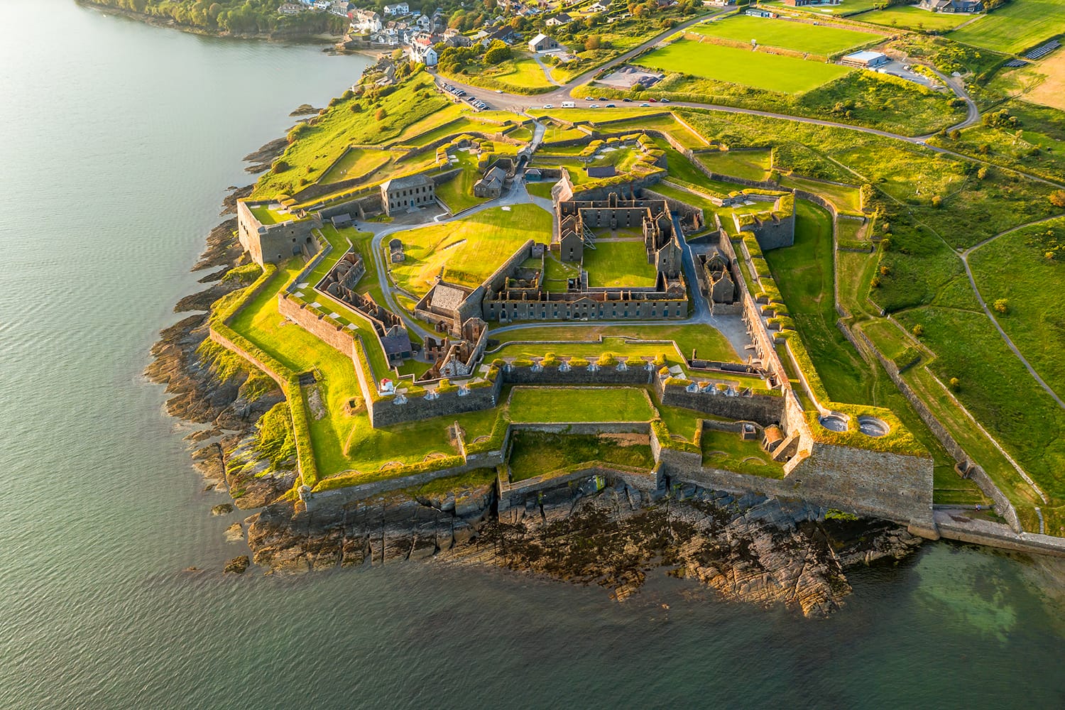 St. Charles Fort in Kinsale, County Cork, Ireland