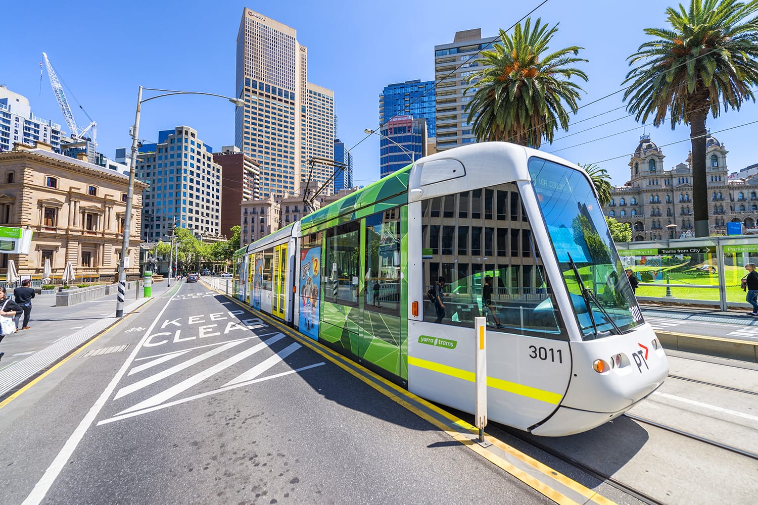 Tram in Melbourne, Australia
