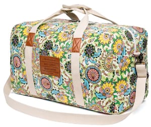Malirona Canvas Weekender Bag for Travel